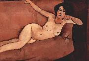 Amedeo Modigliani Akt auf Sofa oil painting